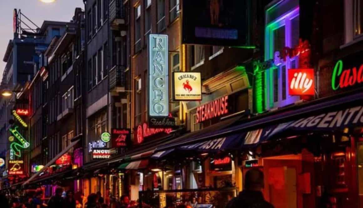 Amsterdam City At Night